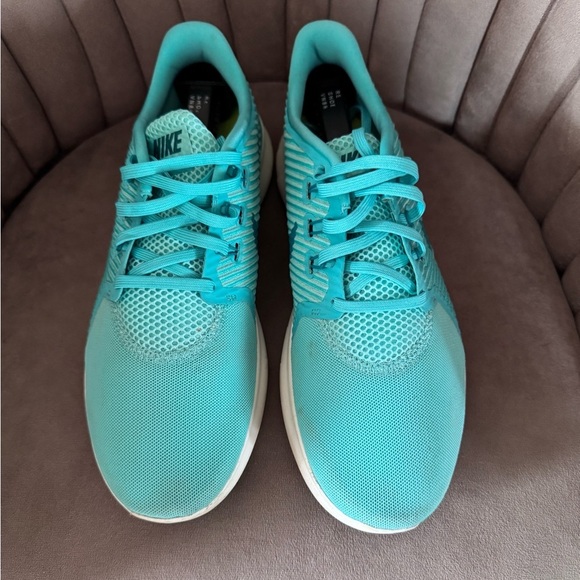 Nike Womens Free RN Size 10 Running Trainers 831511-300 Aqua - Picture 4 of 6